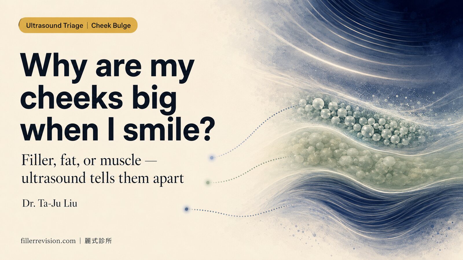 Why Are My Cheeks Big When I Smile — Filler, Fat, or Muscle? An Ultrasound Triage Map
